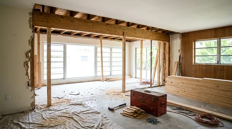Beam Replacement & Load-Bearing Wall Removal Fort Lauderdale